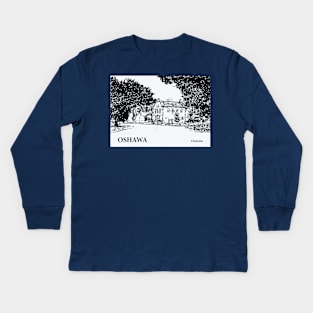 Oshawa - Ontario Kids Long Sleeve T-Shirt